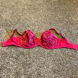 Paramour Vibrant Pink Lace Bra